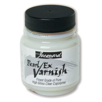 Jacquard Pearl Ex PX Gloss Varnish 2.25oz Jar