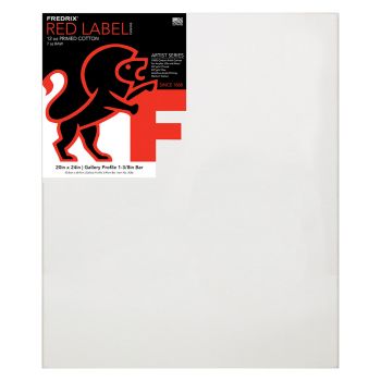 Fredrix Red Label 1-3/8" Deep Medium Tooth 20x24 Gallery Wrap