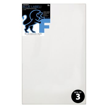 Fredrix Blue Label 1-3/8 Deep Ultrasmooth 24x36 Gallery Wrap (Box of 3)