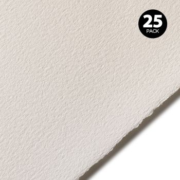 Arches Text Wove Paper 119 gsm 25.5x40" - Creamy White (25-Pack)