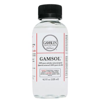 Gamblin Gamsol 4.2 oz, Odorless Mineral Spirits 