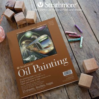 Strathmore 400 Series Oil Painting Paper Pads and Sheets