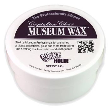 Museum Wax 4 oz Tub - Crystal Clear 