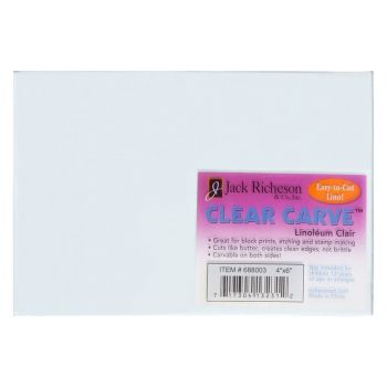 Jack Richeson Printmaking Supplies - Clear Carve, 4"x6"