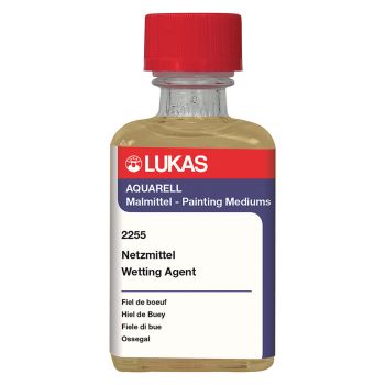 LUKAS Aquarell Watercolor Medium - Wetting Agent (Ox Gall) 50 ml Bottle