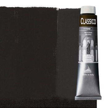 Maimeri Classico Oil Color 200 ml Tube - Mars Black 