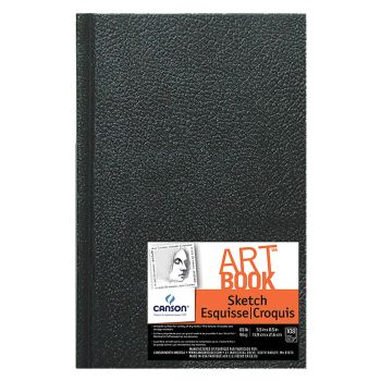 Canson Basic Sketch Book 5.5" x 8.5", 108 Sheets