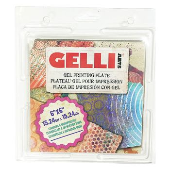 Gelli Arts Gelli Printing Plate 6x6" Square