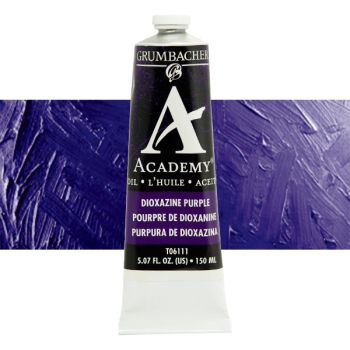 Grumbacher Academy Oil Color 150 ml Tube - Dioxazine Purple