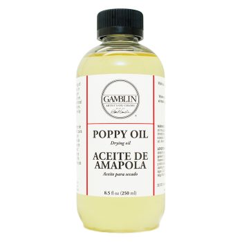 Gamblin Poppy Oil 8 oz Bottle