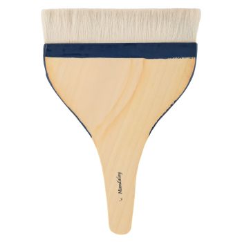 Creative Mark Mandalay Professional Goat Hair Hake Brush 8"