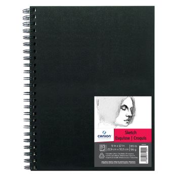 Canson Field Sketch Book 9" x 12", 80 Sheets