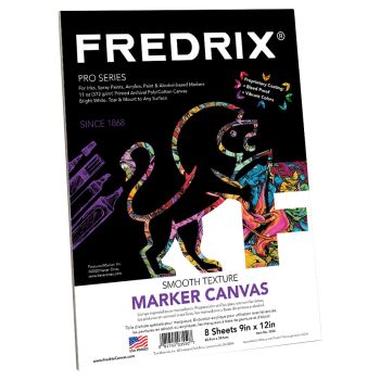 Fredrix Marker Canvas Pad 9x12
