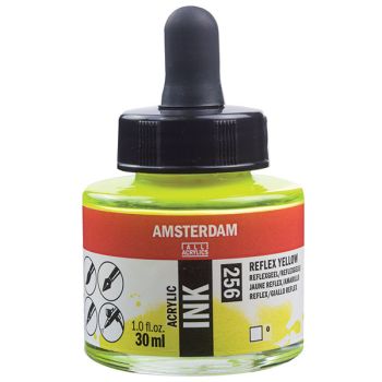 Amsterdam Acrylic Ink 30ml - Reflex Yellow