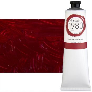 Gamblin 1980 Oil Colors - Alizarin Crimson, 150ml Tube