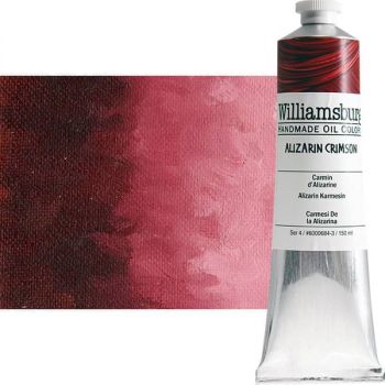 Williamsburg Handmade Oil Paint - Alizarin Crimson, 150ml Tube