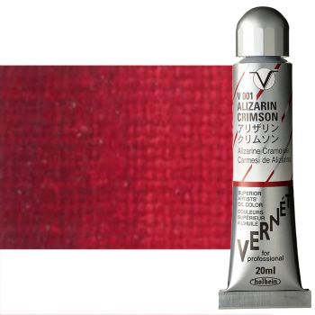 Holbein Vern?t Oil Color 20 ml Tube - Alizarin Crimson