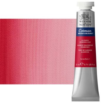 Winsor & Newton Cotman Watercolor 21 ml Tube - Alizarin Crimson