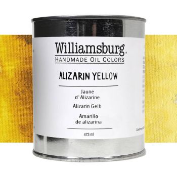 Williamsburg Oil Color 473 ml Can Alizarin Yellow