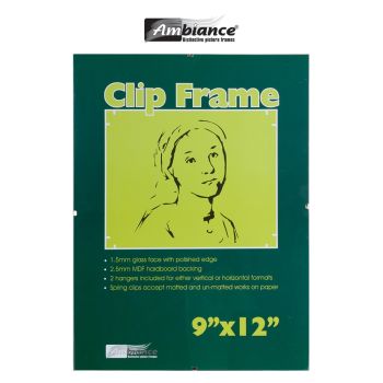 Ambiance Gallery Clip Frames - Low-Profile Frames