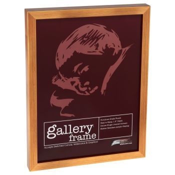 Ambiance Gallery Wood Frame Single 5x7 - Antique Gold