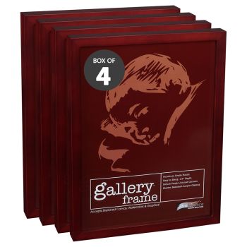 Ambiance Gallery Wood Frame - 8" x 10" Cherry, 1-1/2" Profile (Box of 4)