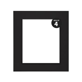 Ambiance Studio Frame Black 12X12 Plexi Glazing Box of 4 