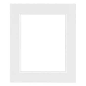 Ambiance Studio Frame White 8X10 Plexi Glazing