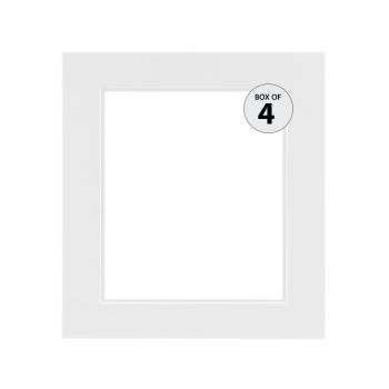 Ambiance Studio Frame White 12X12 Plexi Glazing Box of 4