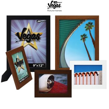 Ambiance Vegas Picture Frames with Glazing and Backing