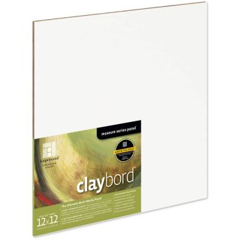 Claybord Smooth Panel 12X12