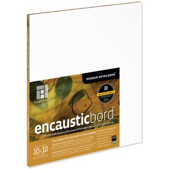Ampersand Encausticbord 1/4" Flat Panel 10x10"