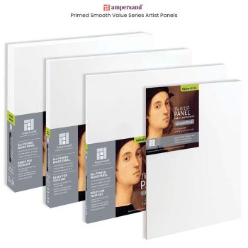 Ampersand Primed Smooth Value Series Artist Panels