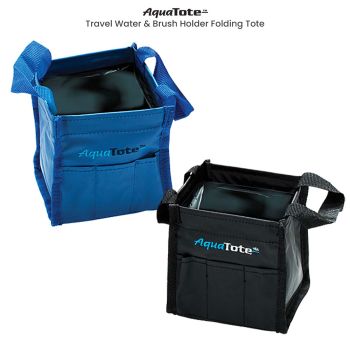 Aqua Tote Travel Water & Brush Holder Folding Tote