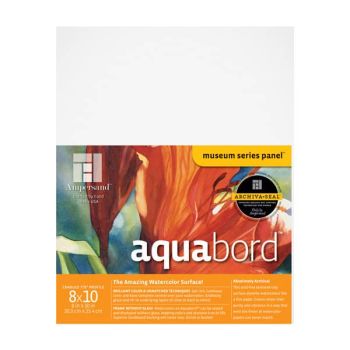 Ampersand Museum Series Aquabord 7/8" Cradle Panel 8" x 10"              