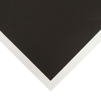 Colourfix Medium Tooth Pastel Paper - Deep Black, 9-1/2" x 12-1/2" (10 Sheet Pack)