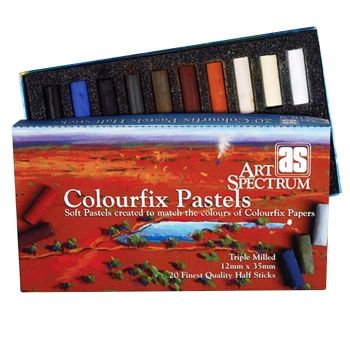 Art Spectrum Colourfix Half-Sticks Pastel, Set of 20