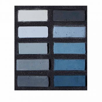 Art Spectrum Square Extra Soft Pastel - Cool Greys (Set of 10)