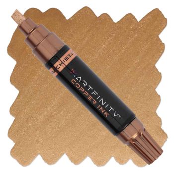 Artfinity Rich Metallic Marker 8.5mm Chisel Nib, Copper