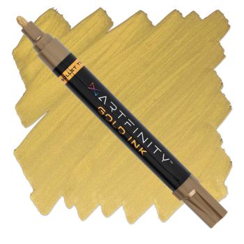 Artfinity Rich Metallic Marker 3mm Bullet Nib, Gold