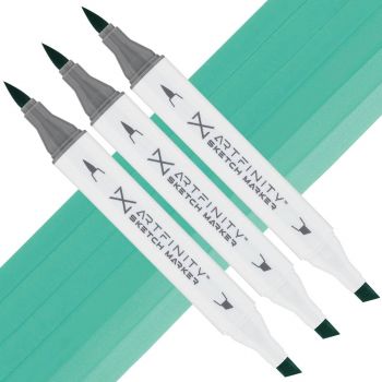 Artfinity Sketch Marker - Parrot Green BG3-5, Box of 3