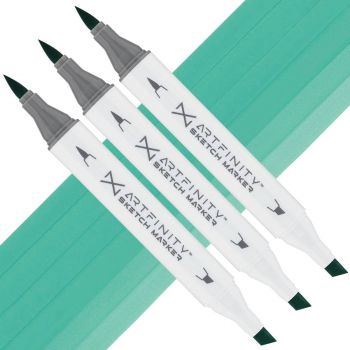 Artfinity Sketch Marker - Parrot Green BG3-5, Box of 3