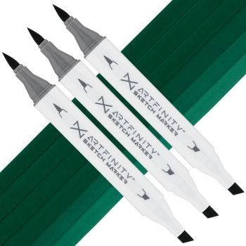 Artfinity Sketch Marker - Spruce Green BG3-8, Box of 3