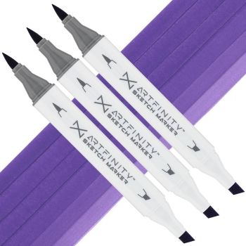 Artfinity Sketch Marker - Parma Violet BV1-5, Box of 3