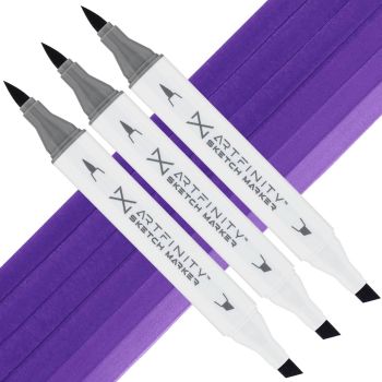 Artfinity Sketch Marker - Imperial Violet BV1-6, Box of 3
