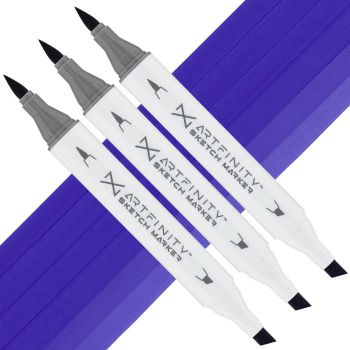 Artfinity Sketch Marker - Violet Blue BV2-7, Box of 3