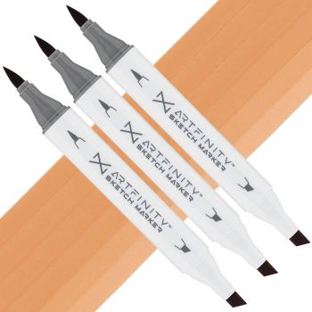 Artfinity Sketch Marker - Light Tan E1-4, Box of 3