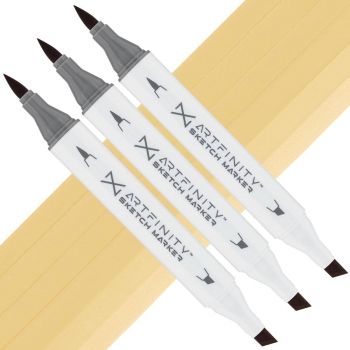 Artfinity Sketch Marker - Toast E4-3, Box of 3