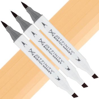 Artfinity Sketch Marker - Light Camel E4-4, Box of 3