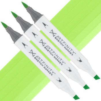 Artfinity Sketch Marker - Key Lime G1-3, Box of 3